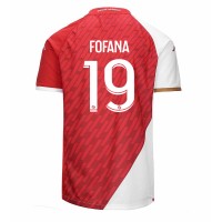 Fotbalové Dres AS Monaco Youssouf Fofana #19 Domácí 2023-24 Krátký Rukáv